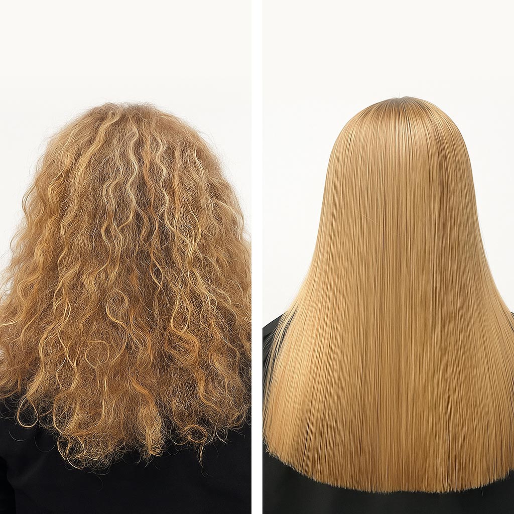 Gel Keratin Smoothing Treatment Hair Bar NYC