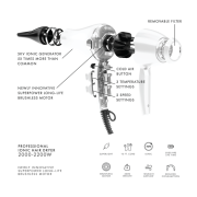ORYA Professional Ionic Hair Dryer - Image 3