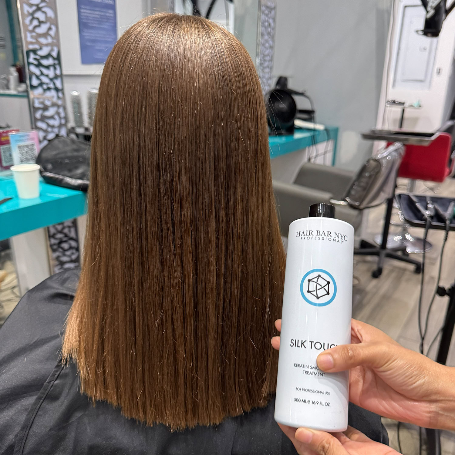Silk Touch Plus Keratin Treatment Hair Bar NYC