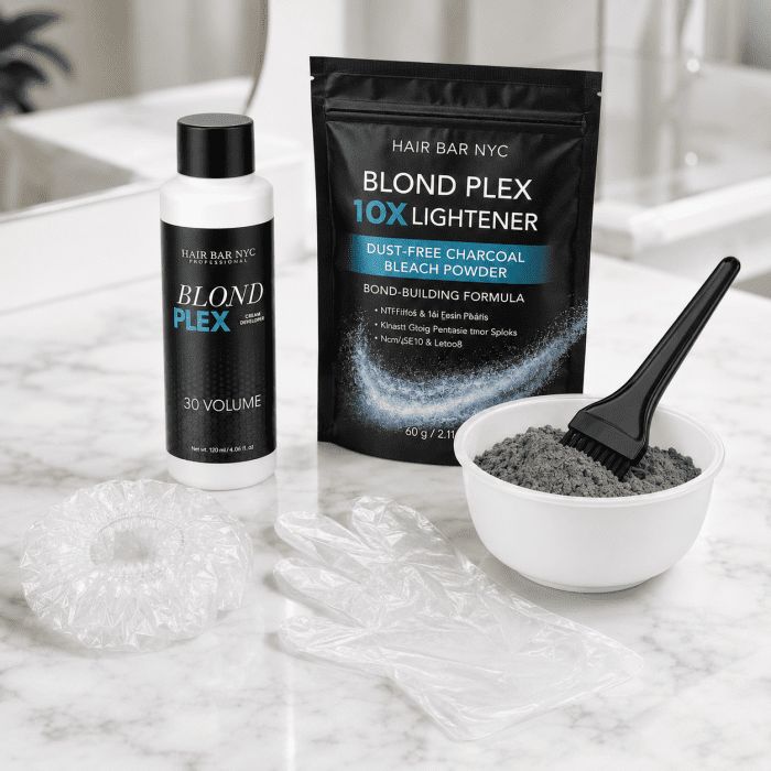 Blond Plex Charcoal Lightener Home Kit - Image 5