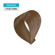 A hair color swatch in a smooth looped shape shows G&C Hair Color